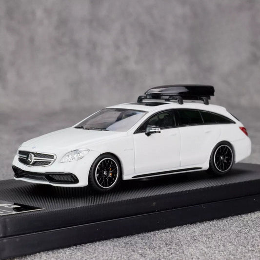 Boss machine BM - 1/64 Mercedes - Benz CLS 63 AMG Shooting Brake WHITE Diecast Car - MODEL CARS UKMODEL CAR#INNO64##TARMAC##diecast_model#